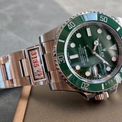 ZZF廠ZZ厂高仿勞力士最新V3版 綠水鬼904鋼3135機芯40MM複刻手錶