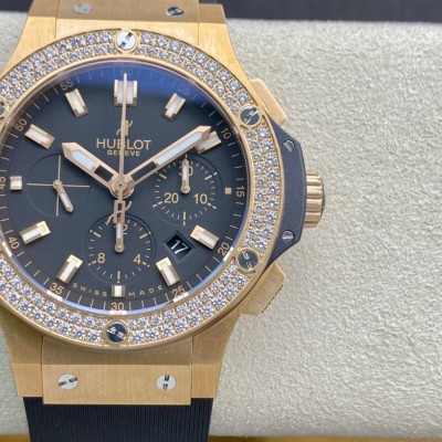 V6廠精品宇舶恒寶Hublot大爆炸計時4100機芯44MM複刻高仿手錶 V6廠精品宇舶恒寶Hublot大爆炸計時4100機芯44MM複刻高仿手錶