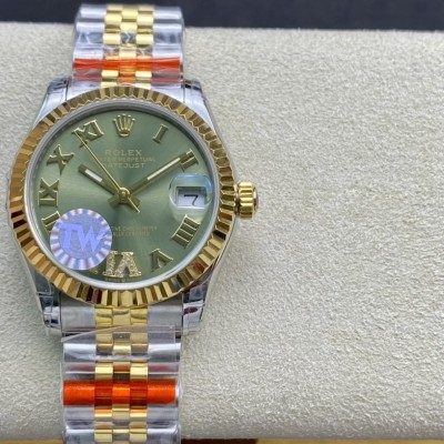 TW廠高仿勞力士蠔式恒動31MM日誌2836機芯複刻手錶