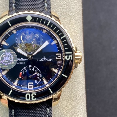 JB廠寶珀陀飛輪動能顯示五十尋系列終極版5025-1530-52真陀飛輪複刻手錶
