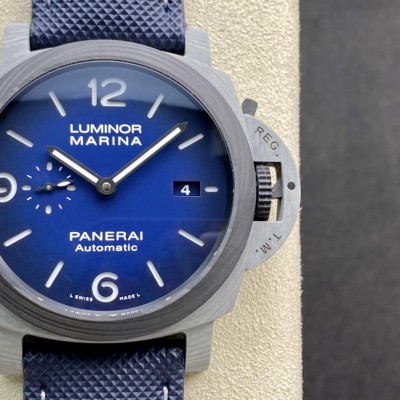 VS厂高仿沛纳海Pam1663最新碳纤维材44MM复刻手表