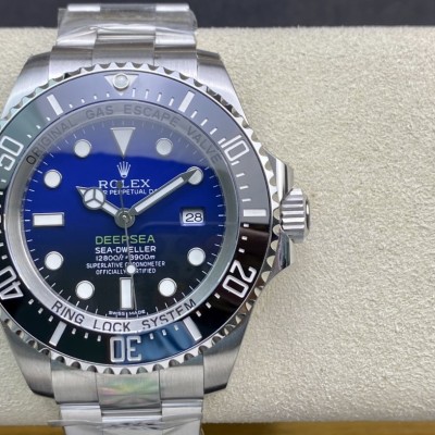 AR廠高仿勞力士超級904L SEA-DWELLER 116660漸變鬼王2824機芯44MM複刻手錶