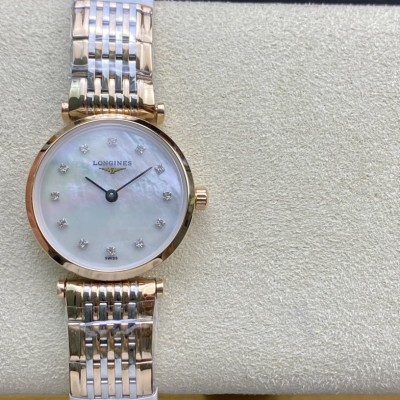 經典不敗的浪琴嘉嵐系列-休閒時尚女士石英腕表尺寸24mm複刻手錶