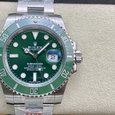 ZF廠高仿勞力士綠水鬼116610LV黑水鬼116610LN 裝3135機芯複刻手錶