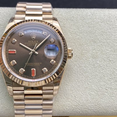 EW Factory高仿勞力士Rolex星期日志型3255機芯36MM複刻手錶