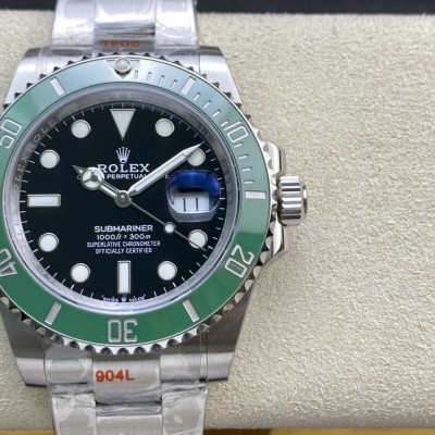 Green綠廠2020年勞力士最新綠鬼126610lv複刻手錶