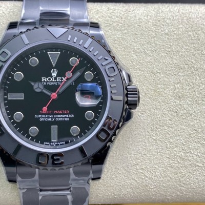 “三倍紅遊艇”VR Factory魔改又添新品Triple Red 此款定制品是參考 Rolex 勞力士 黑遊艇1166220腕表系列複刻手錶