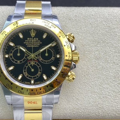 N廠高仿勞力士迪通拿超級Cal.4130機芯複刻手錶