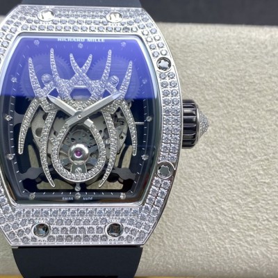理查德米勒 Richard Mille 蜘蛛 RM19-01搭載原裝進口機械鑲滿鑽複刻手錶