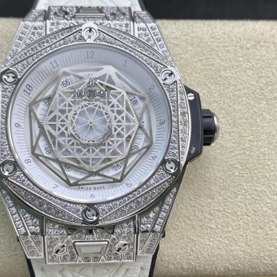 HB全新“豪華版”恒寶 宇舶Big Bang 刺青滿鑽複刻手錶