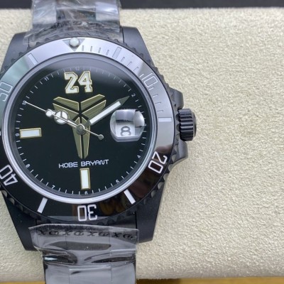 改装手表BLAKEN新品上市ROLEX mamba科比布萊恩特獨家紀念款限量發售複刻手錶
