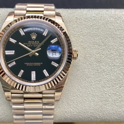 EW Factory最新力作V2升級版勞力士Rolex星期日志型40mM高仿手錶