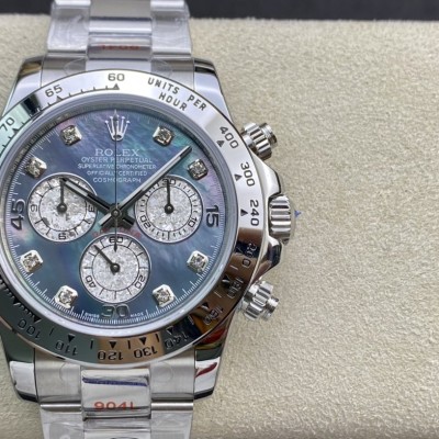 BL廠勞力士珍珠母貝錶盤迪通拿高仿手錶