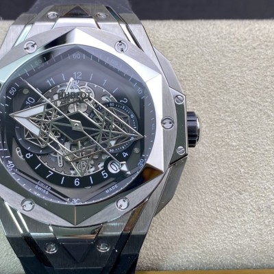 升級V2版恒寶刺青大師設計Hublot劍鋒石英計時款複刻手錶