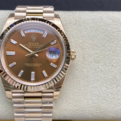 EW Factory最新力作V2升級版勞力士Rolex星期日志型40mm複刻手錶 EW Factory最新力作V2升級版勞力士Rolex星期日志型40mm複刻手錶