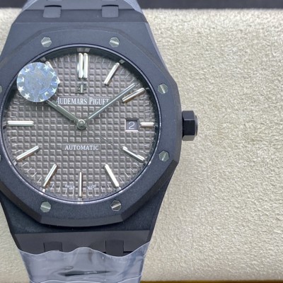 ZF廠手錶愛彼15400系列“DLC版本”高亮黑的金鋼碳鍍層15400複刻手錶 ZF廠手錶愛彼15400系列“DLC版本”高亮黑的金鋼碳鍍層15400複刻手錶