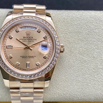 劳力士 星期日志系列40mm 2836机芯 三珠表带