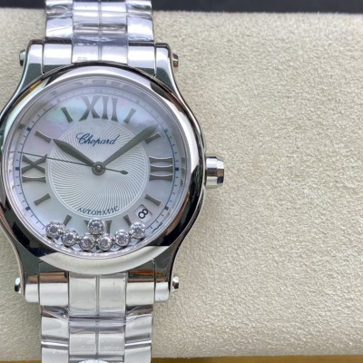 YF廠高仿蕭邦HAPPY DIAMONDS快樂36MM鑽鋼帶款複刻手錶 YF廠高仿蕭邦HAPPY DIAMONDS快樂36MM鑽鋼帶款複刻手錶