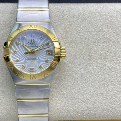 SSS廠手錶3S出品OMEGA高仿歐米茄女表星座系列8520機芯複刻手錶