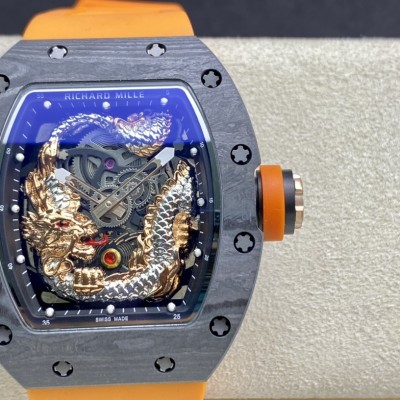 成龍大哥同款Jack Chen Richard Mille高仿理查德米勒RM57-03飛龍在天系列複刻手錶