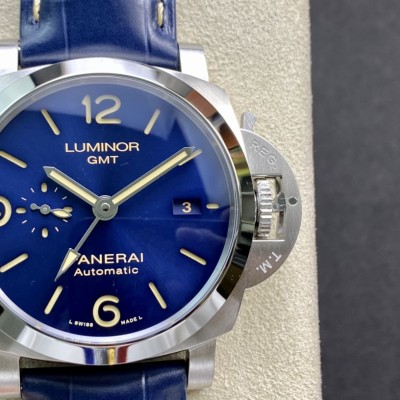 VS廠手錶高仿沛納海OFFICINE PANERAI LUMINOR 兩地GMT 44毫米 PAM1033 騷藍複刻手錶