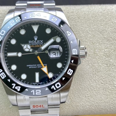 ROLEX高仿勞力士EXPLORERⅡ探險家2 GMT 216570-77210仿表