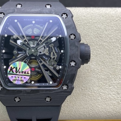 KV FACTORY高仿理查德米勒RM 12-01 Tourbillon Limited Editions限量陀飛輪仿表