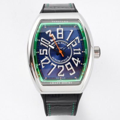 ABF Factory高仿法蘭克穆勒獨家定制版Vanguard腕表V45 CRAZY HOUR瘋狂時間系列複刻手錶