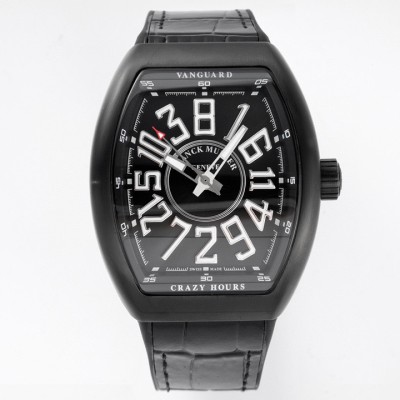 ABF Factory高仿法兰克穆勒独家定制版Vanguard腕表V45 CRAZY HOUR疯狂时间系列ABF厂手表