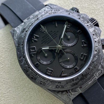JH Factory高仿勞力士宇宙計時迪通拿系列之碳纖維定制版複刻手錶