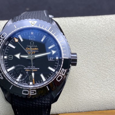 VS Factory watch omgeaw仿表歐米茄全黑陶瓷海洋宇宙600米深海之黑複刻手錶,N廠手錶