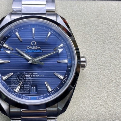 VS廠手錶仿表歐米茄OMEGA海馬150M“柚木”橫紋盤高仿表,N廠手錶