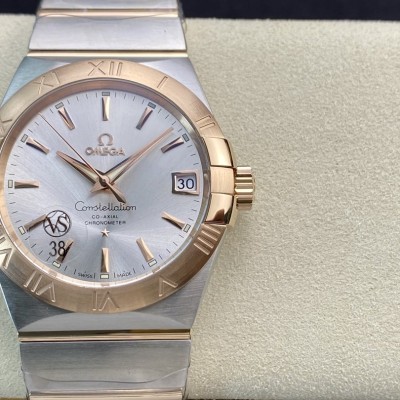 VS Factoty 複刻表歐米茄星座38MM高仿手錶,N廠手錶