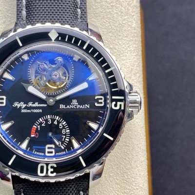 仿表寶珀陀飛輪動能顯示五十尋系列終極版JB廠手錶,N廠手錶