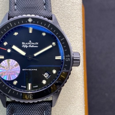 GF廠手錶高仿表寶珀黑面五十尋43.6mm複刻手錶,N廠手錶
