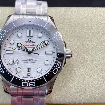 VS廠手錶仿表歐米茄波浪紋海馬300米系列8800機械複刻手錶,N廠手錶
