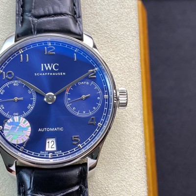 ZF廠手錶V5版萬國IWC葡萄牙系列七日鏈葡七仿表,N廠手錶