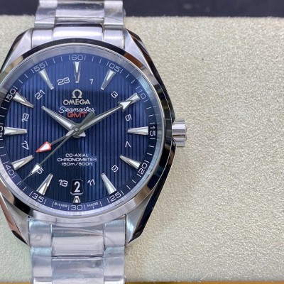 VS Factory omega watch仿表歐米茄海馬150 米GMT型8605機芯複刻表,N廠手錶