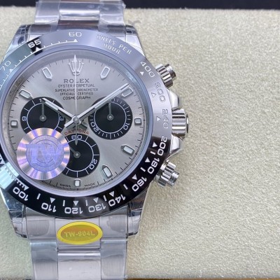 TW factory ROLEX高仿勞力士蠔式恒動宇宙計時型迪通拿904L鋼腕表,N廠手錶
