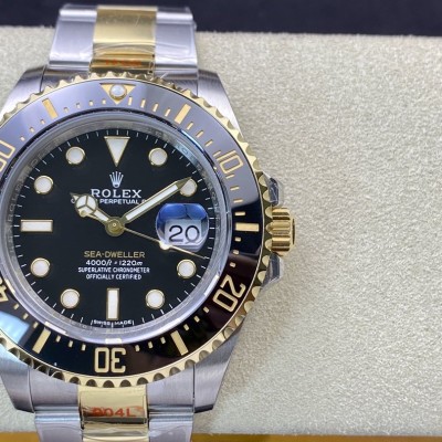GM Factory勞力士Rolex 單黃海使型系列:m126603-0001複刻手錶,N廠手錶