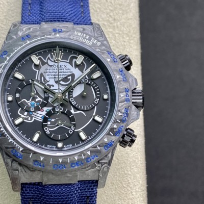 JH Factory高仿勞力士宇宙計時迪通拿系列之碳纖維定制版複刻手錶