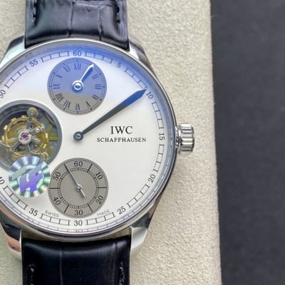 ZF廠手錶IWC萬國表葡萄牙系列時分秒分離陀飛輪仿表