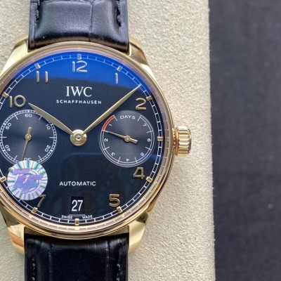 仿表萬國葡萄牙系列葡七七日鏈ZF廠手錶,N廠手錶