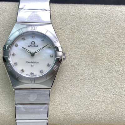 SSS厂复刻表欧米茄星座28mm星座石英腕表,N厂手表
