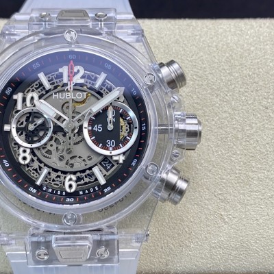 HB廠手錶恒寶BIG BANG系列411.JX.4802.RT“全透明腕表”V2版本,N廠手錶