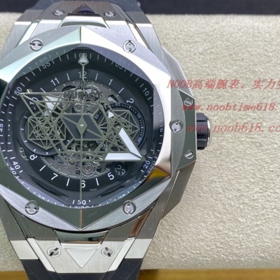 親民版石英密底仿表恒寶刺青大師設計 Hublot 劍鋒 石英計時款,N廠手錶