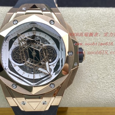 親民版石英透底款仿表恒寶刺青大師設計Hublot劍鋒石英計時款,另可有機械選擇,N廠手錶
