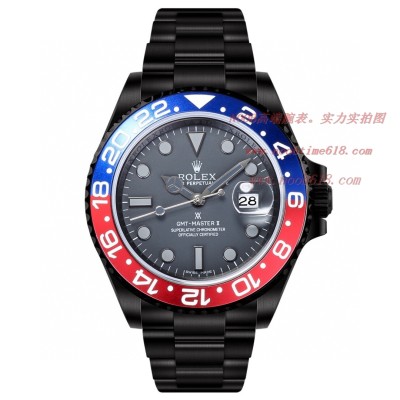 改裝手錶BLAKEN勞力士 Rolex 碳黑鋼皇水鬼系列,N廠手錶