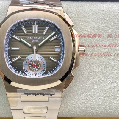 3K工廠百達翡麗鸚鵡螺5980/1A-014多功能計時腕表V2版真小秒,N廠手錶 3K工廠百達翡麗鸚鵡螺5980/1A-014多功能計時腕表V2版真小秒,N廠手錶