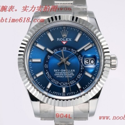 外圈月份能轉動TW廠仿錶勞力士Rolex Sky-Dweller 縱航者型,N廠手錶 外圈月份能轉動TW廠仿錶勞力士Rolex Sky-Dweller 縱航者型,N廠手錶